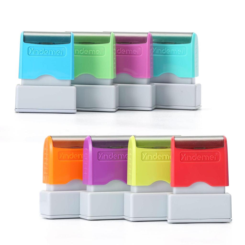 YDM3313 Spring-Press Rubber Stamp Pad for Light-Sensitive, Self-Inking Stamps