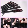 Sex Double-deck Slave Paddle Butt Whip Faux Leather Spanking Flogger Bondage