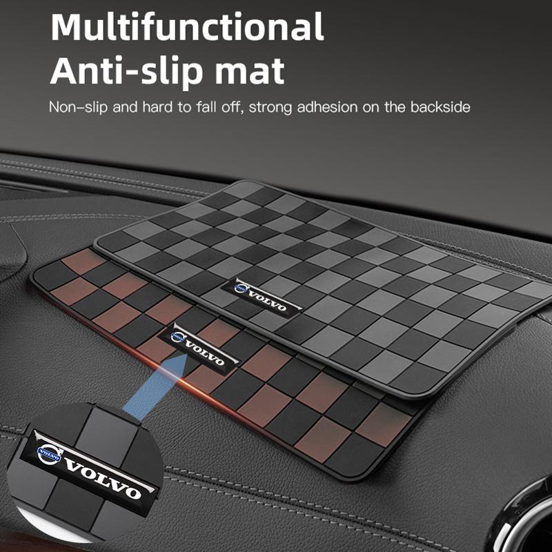Dashboard Silicone Anti Slip Pad Phone Car Key Storage Pad For Volvo XC40 S80 T6 V90 EX30 EM90 C40 S40 S80L V60 V40 XC90 S60 S90