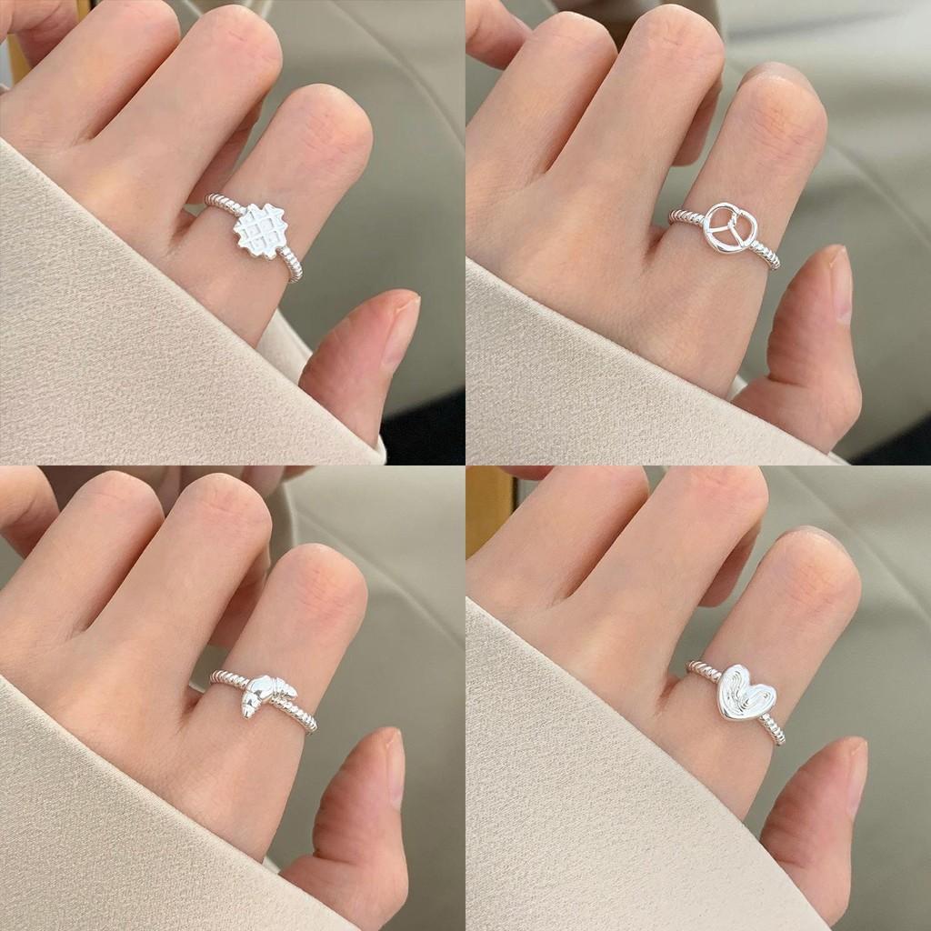 Trendy Chic And Geometric Bread Ring For Women With Elegant Design Highend