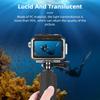 Waterproof Diving Housing Cover for ACTION4 Camera Capture Amazing Photos in Water