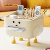 Back To School Paper Towel Box Household Living Room Bedroom Bedside Multi-function Student Dorm Desktop Organizer Box
