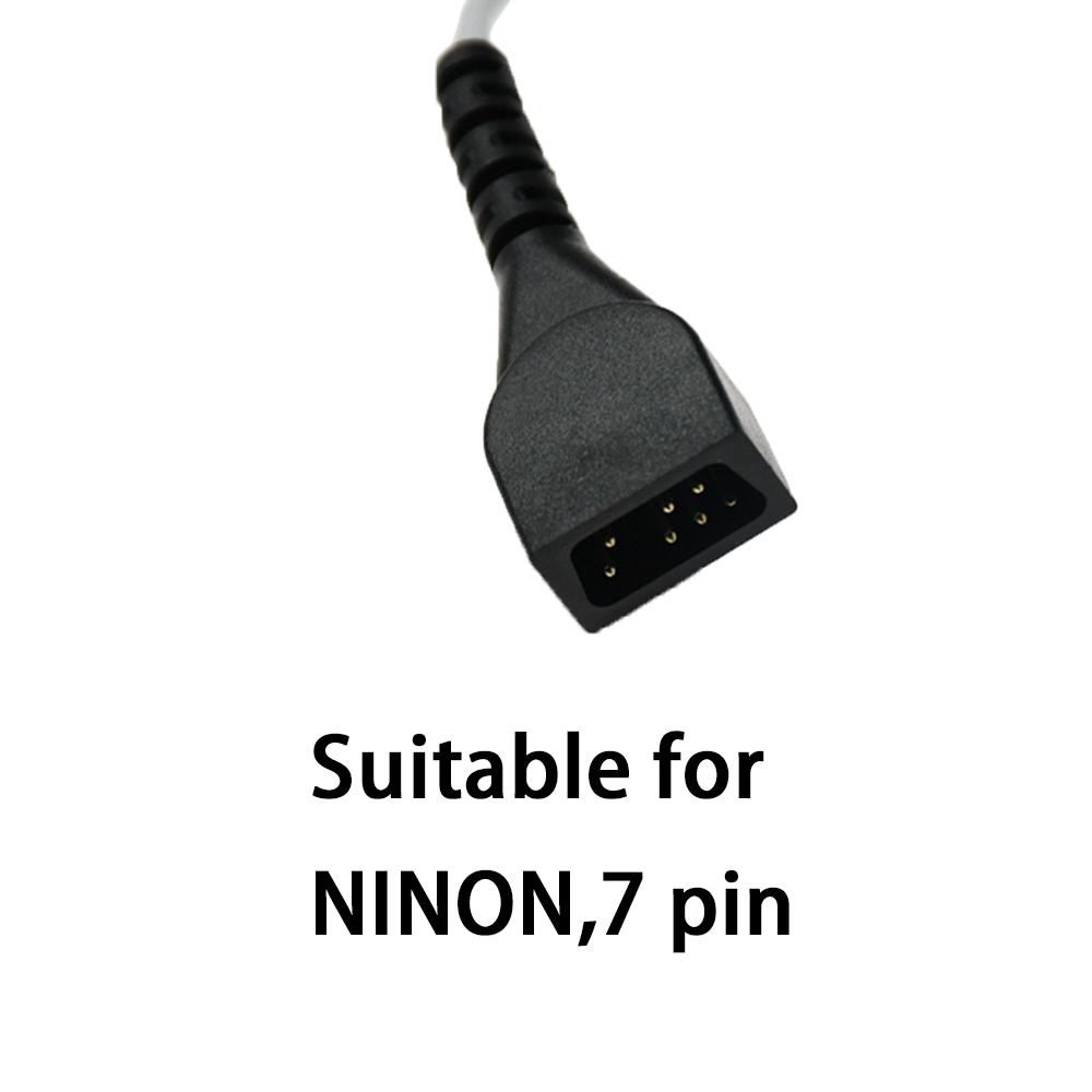 Compatible for NINON 7 Pin Patient Monitors, Disposable SPO2 Probe Sensor, SPO2 Finger Sensor,  Blood Oxygen Saturation Data Monitoring