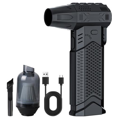 

Turbo Blower Cleaning Blower Tool Violent Jet Fan 400000RPM Electric Air Duster Portable Blow and Suction 2 in 1 Blowing Snow