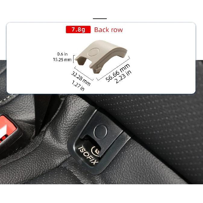 1679207808 ISOFIX Rear Seat Buckle Child Seat Trim For Mercedes Benz GLE GLS W167 2020-2025 Car Interior Accessories Supply
