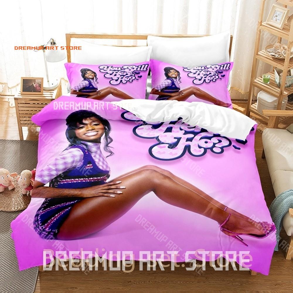 3D Print Flo Milli Never Lose Me Bedding Set Single Twin Full Queen King Size Bed Set Adult Kid Bedroom Duvetcover Sets Bed