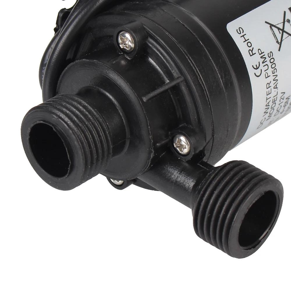 Ultra-quiet DC 12V 24V Home 800L/H Portable Brushless Motor Submersible Water Pump 5M for Cooling System Fountains Heater Mini