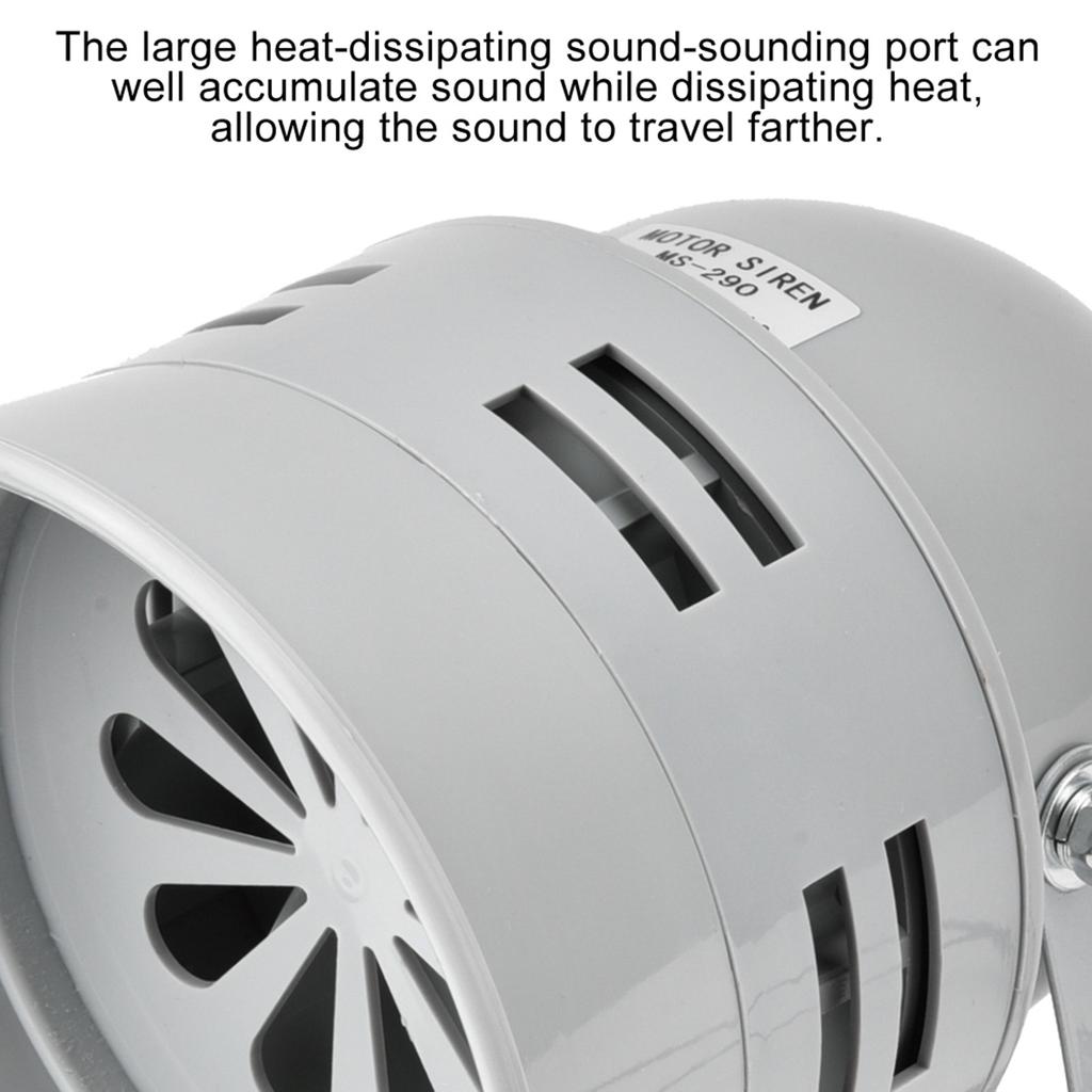 40W Electric Motor Driven Alarm Factory Transport Vehicle Mini Fire Prevention Horn (AC220V)