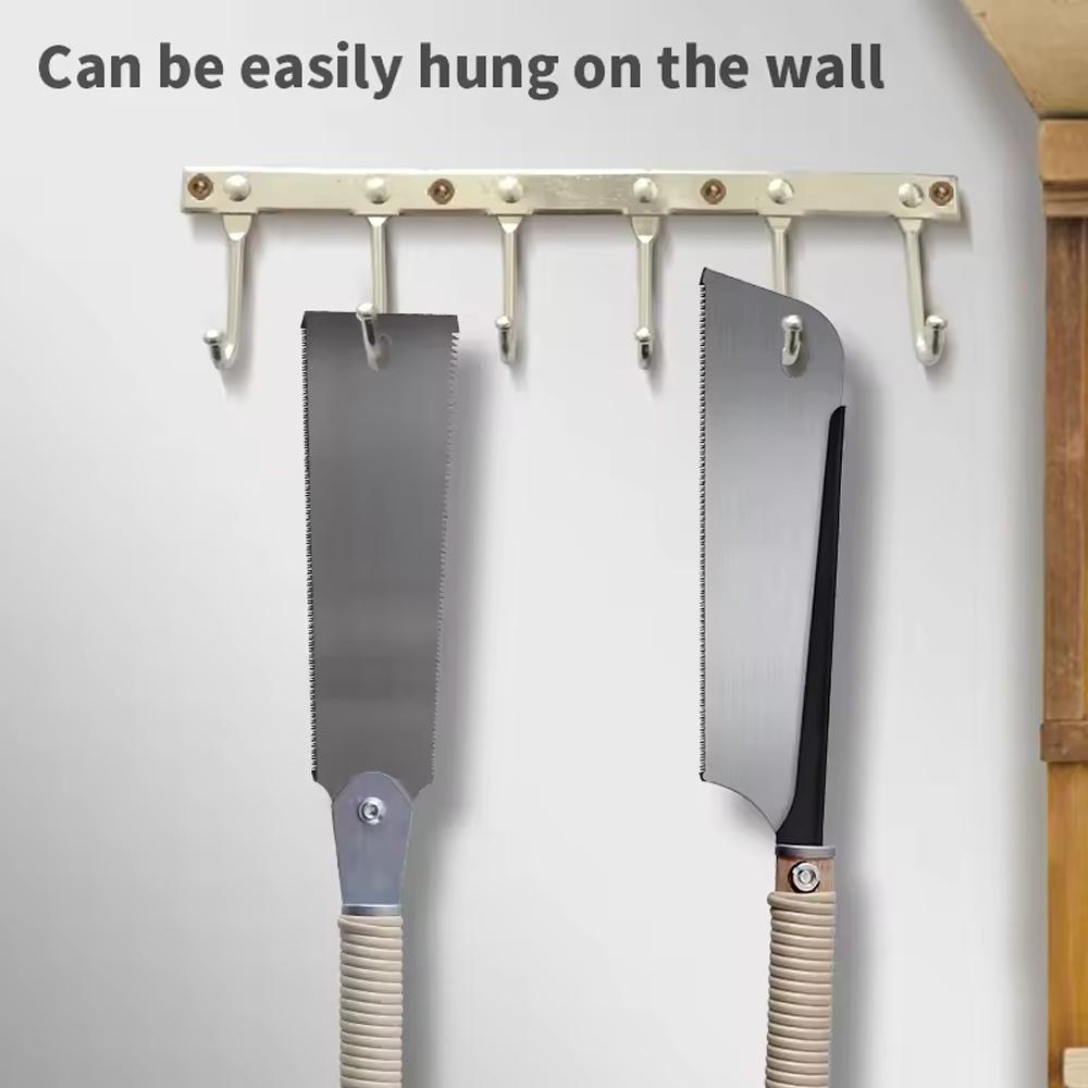 Japanese Hand Saw SK5 Flexible Blade Flush Cut Wood Handle Dovetail Pull Saw for Wet & Dry Wood DIY Woodworking Tools