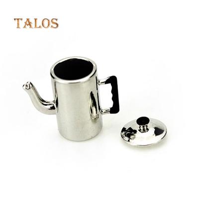 1Pc Dollhouse Miniature Metal Mini Milk Tea Kettle Kitchen 1:12 1:6 Kids Toy Gift Toys For All Ages