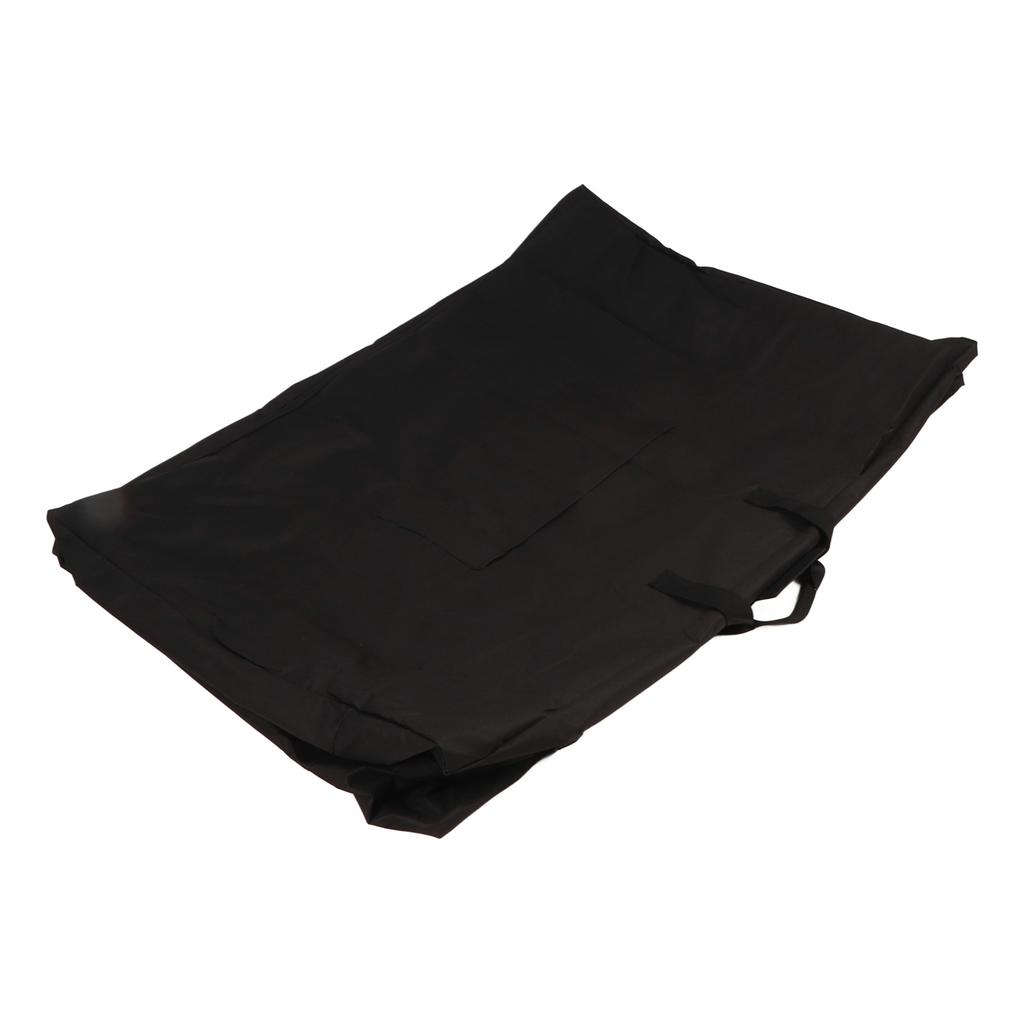 Waterproof Rollator Travel Bag Black Portable Storage Carry Bag for Folding Walker Compact Wheelchair