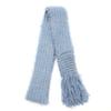 TASSEL MIX MUFFLER (SKY BLUE)