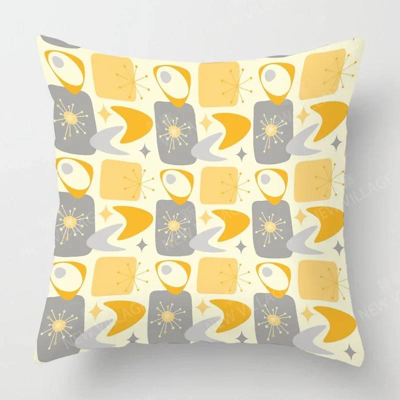 Nordic Fall Home Decor Autumn Throw Pillow Case Sofa Cushion Cover Modern X X X X Geometry