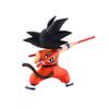 12CM Son Gokuu Figure Dragon Ball Anime Childhood Image Standing Posture Model Crafts Toy Gift Collection Decorate Ornaments PVC