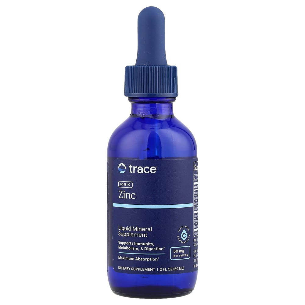 Trace Minerals Research Ionic Zinc 50mg 59ml (2 fl oz)