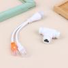 1Pc Poe Splitter Adapter Ethernet One Network Cable Two Camera Splitter Combiner Connector Converter Poe Switch