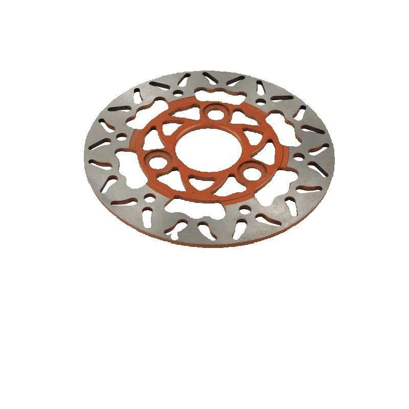 LINGQI RACING Brake Discs Rotors Front Rear Floating Disc 3 Hole 154mm For ATV Beach Buggy Electric Vehicle Scooter Accessories