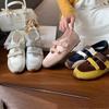 Grape Mom Studiolee Double Velcro Soft Sole Soft Surface Ballet Single Shoes Mary Jane Sports Casual Shoes Women