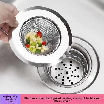 Kitchen and Bathroom Universal Drain Sink Strainer