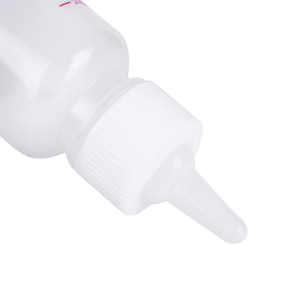 50ml Láhev na krmení mlékem pro novorozená domácí zvířata, malá štěňata, koťata, s kartáčkem
