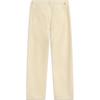 Li-Ning Comfortable Simple Straight Loose Zipper Versatile Casual Pants Women Bottoms Milk-Tea-Yellow AKXU180-3