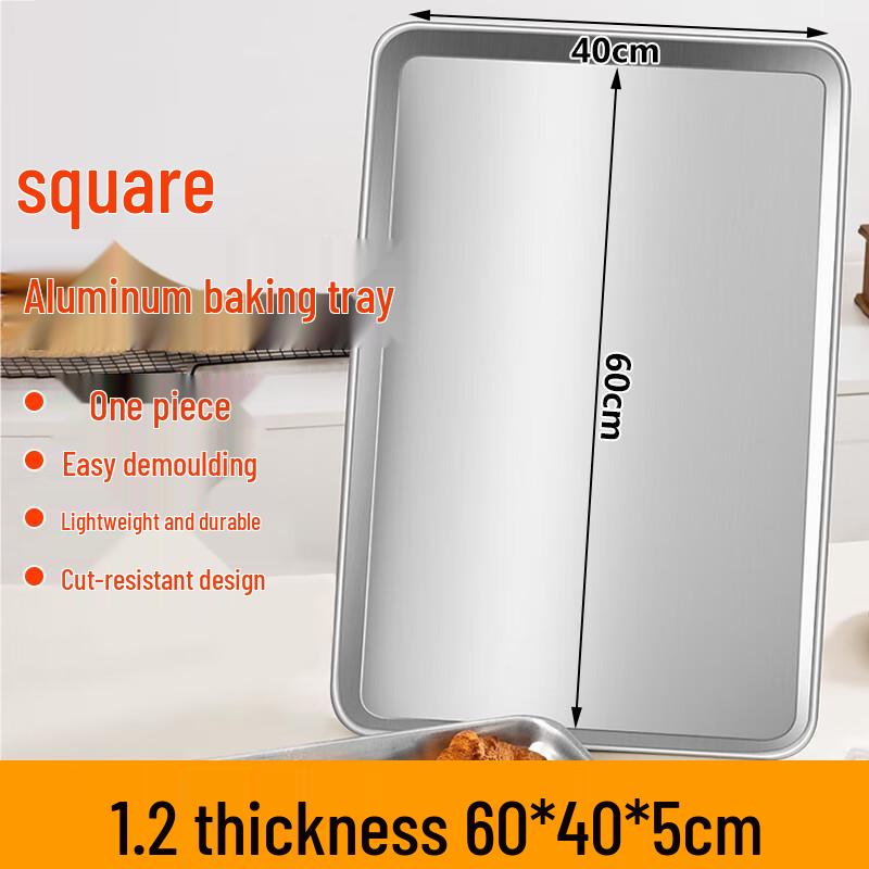 FATTBAO Aluminum Rectangular Baking Pan