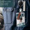 Transparent Cards Slots ID Tag Badge Holder With Badge Reel Cards Storage Organizer Employee Pass Card Case Sleeve-1/5Pcs NEW