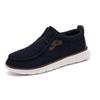 Breathable Casual Canvas Shoes for Men Comfortable Ultralight Barefoot Wide Toe Soft Sole Walking Vulcanized Shoe Big Size 39-46