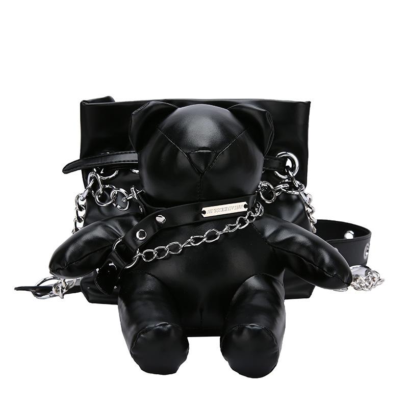 Cartoon Small Bag 2025 Mori Girl Personality Cute Doll Doll Funny Shoulder Crossbody Bucket Bag