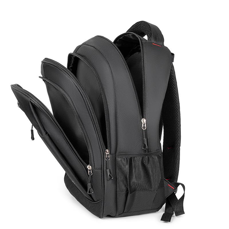 Backpack Men's High-end Sense Large-capacity Business Travel Bag Business Trip Computer Backpack Junior High School College Student Schoolbag