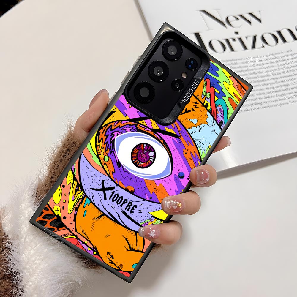 Bad B-Bunnys X100pre Phone Case For Samsung Galaxy S25 Edge S24 S23 S22 S21 S20 Ultra Funda Silicone Silver Cover