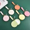 Ultra-Thin Makeup Mirror Round Pocket Mirror Portable Travel Mirror  Gift