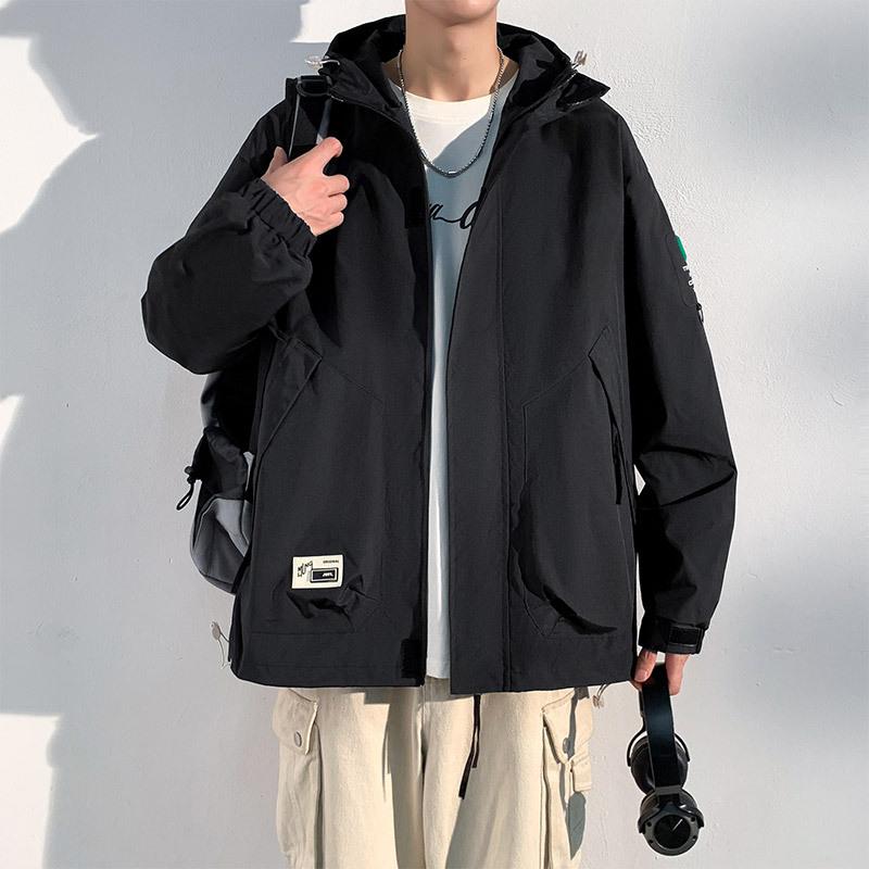 

Мужская одежда большого размера Толстый мужчина Весна и осень Новое худи Модный плащ для толстого мужчины 9XL