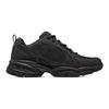 Skechers Vigor Tessuto Pelle Sintetica Assorbimento degli Urti Antiscivolo Resistente Supporto Scarpe da Ginnastica da Uomo a Taglio Basso Dad Shoes Uomo 894163-BBK