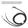 1.2m / 3.9ft Replacement Audio Cord for Sol Republic Master Tracks HD V8 V10 V12 X3 Earphone Home