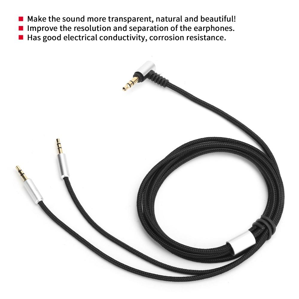 1.2m / 3.9ft Replacement Audio Cord for Sol Republic Master Tracks HD V8 V10 V12 X3 Earphone Home