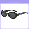 Style Oval Sunglasses With Uv400 Protection For Fashionable Summer Outings