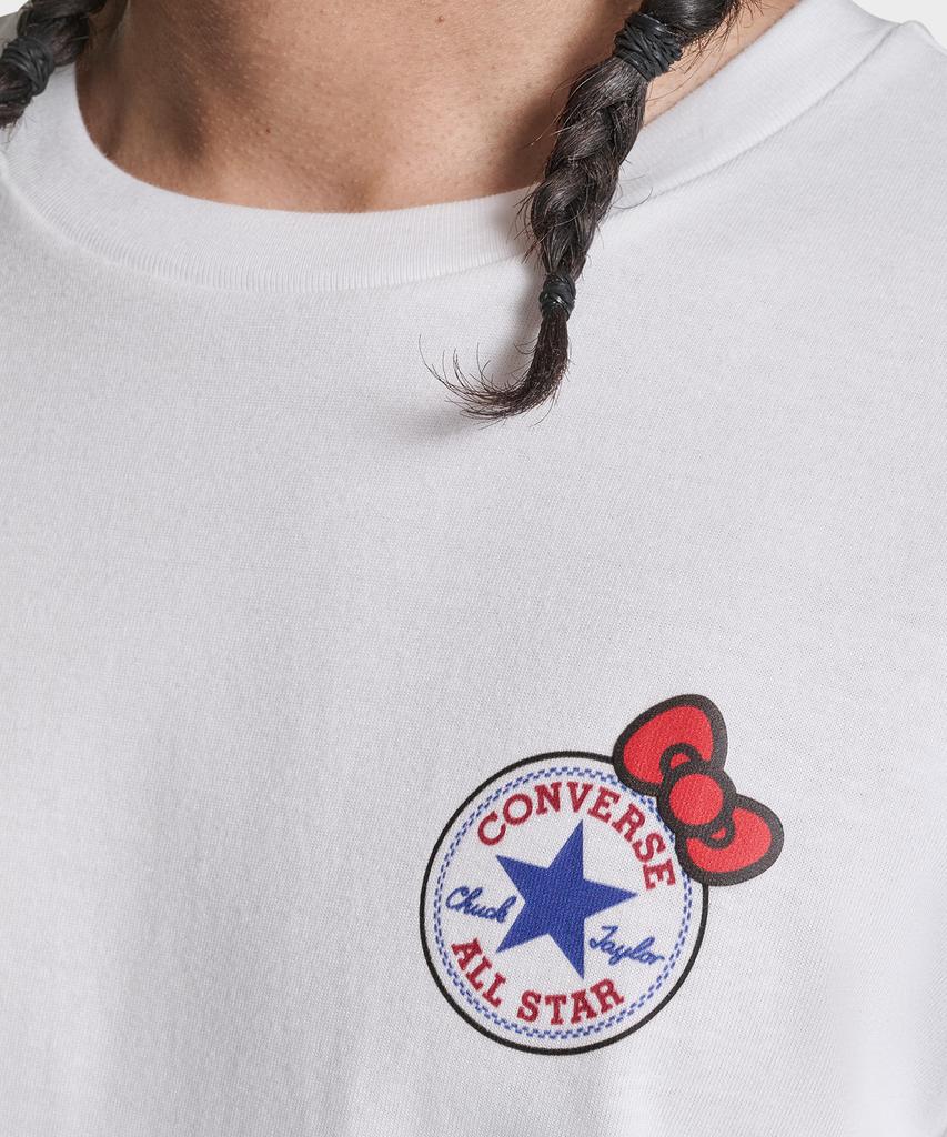 Keonbeoseu X Sanrio Characters Chuck Taylor Patch T-Shirt White Cvm5T516-Wht