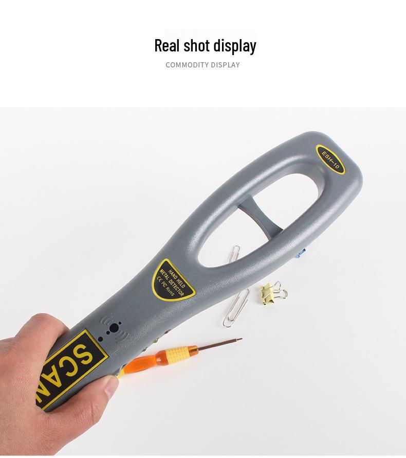 ESH-10 Handheld Metal Detector & High Precision Wood Stud Finder for Security Checks