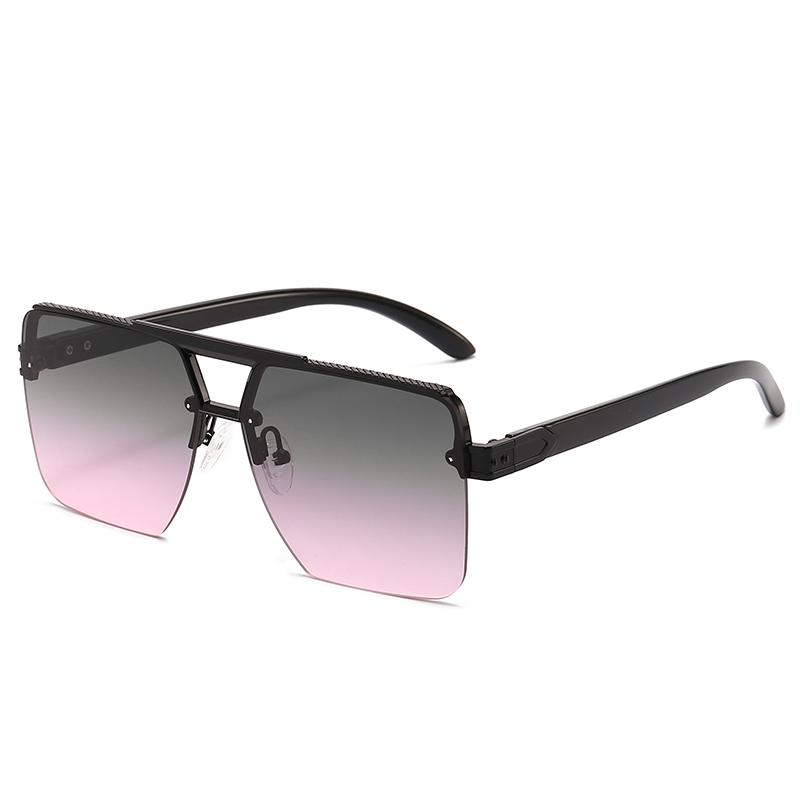 New Square Men's Sunglasses Personality Everything Stylish Sunglasses Trend Sunglasses