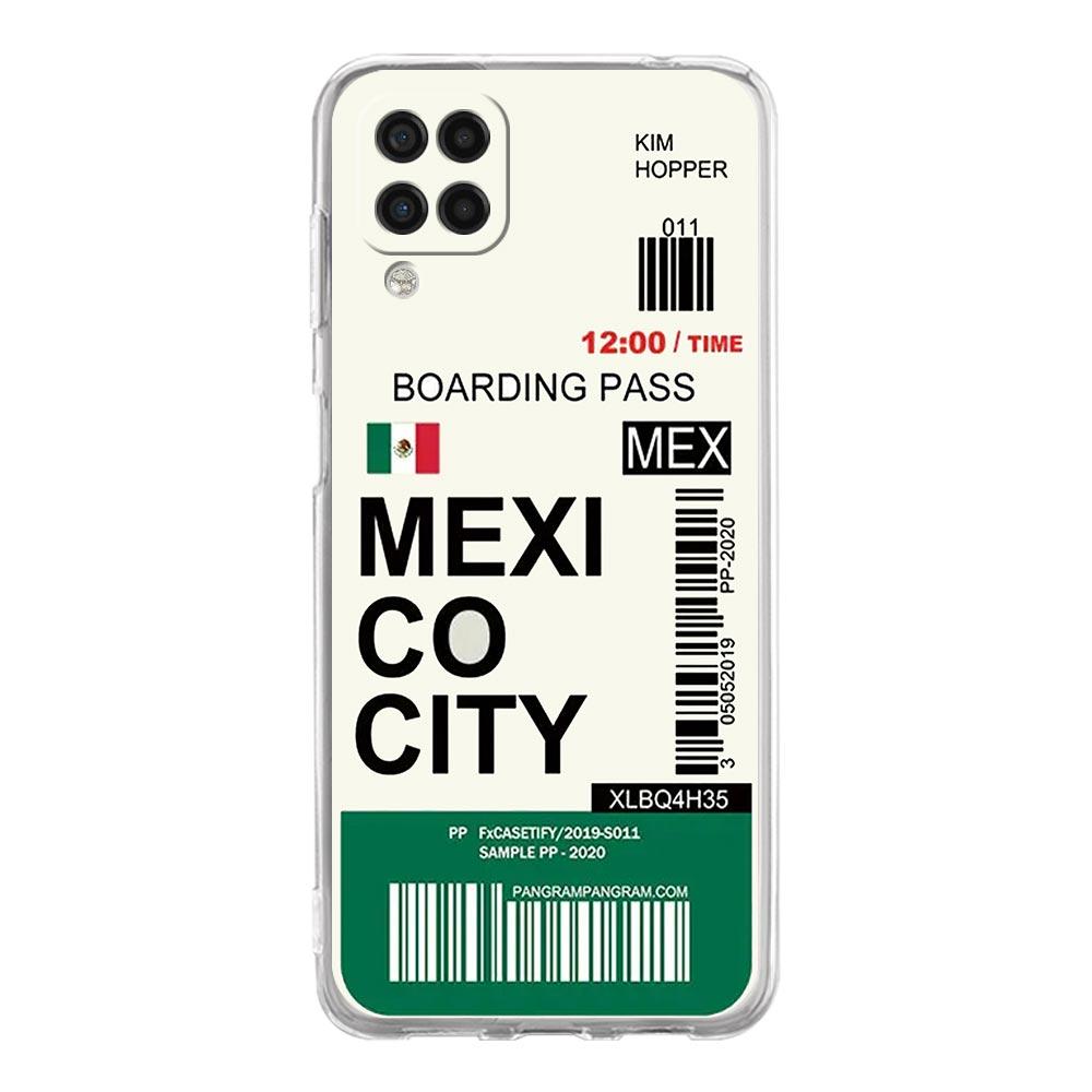 Phone Case For Samsung A13 A33 A35 A55 A73 A53 A23 A51 A71 A21S A12 A31 A41 A05s A15 A25 5G World City Travel Ticket New York
