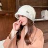 Knitted Hat Women's Winter Wool Hat Autumn and Winter Versatile Winter Warm Knitted Hat Women