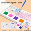 Children's Portable Watercolor and Gouache Doodle Book for Kindergarten