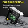 Woodworking Tools 4-sided Magnetic Dual Laser Inclinometer Digital Angle Measuring Instrument with Tilt Measurement Laser Level