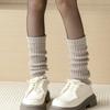 Winter Knit Leg Warmers – Thick Ribbed Design,6COLOR From Korea