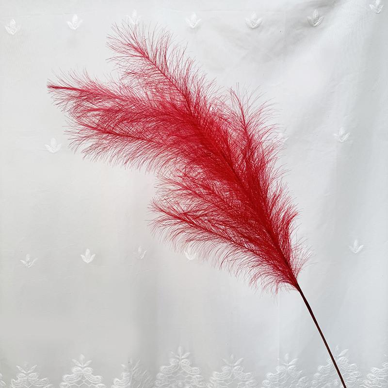 Wedding Decor Artificial Phragmites Hirsuta With Polyester Fabric For Home And Event Displays