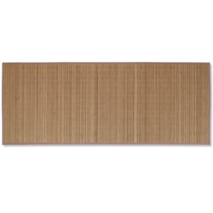 Tapis - vidaXL - 160x230 cm - Marron - Fibres naturelles - Antidérapant PVC
