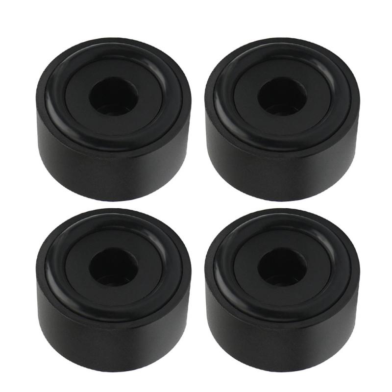 Piedini in gomma per cabinet per altoparlanti Piedini per altoparlanti Isolamento Piedini per altoparlanti in lega di alluminio 4 pezzi/set Piedini ammortizzanti Hifi Audio