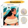 Disney Pocahontas Native American Tribal Girl Paint by Numbers Painting Art Kit Home Decor Gift