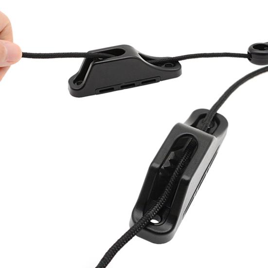 Downrigger Weight Retriever Kit 86-Inch Cord with Snap Cleat Fairlead for Trolling And Deep-Sea Fishing